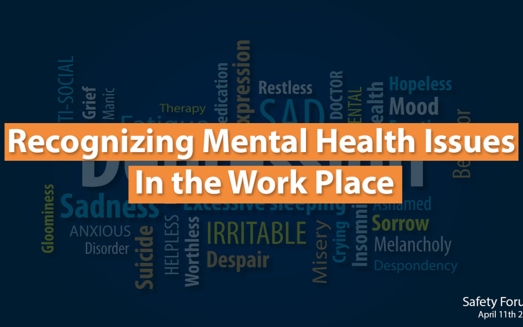 Recognizing Mental Health Issues in the Workplace